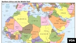 Mideast Map