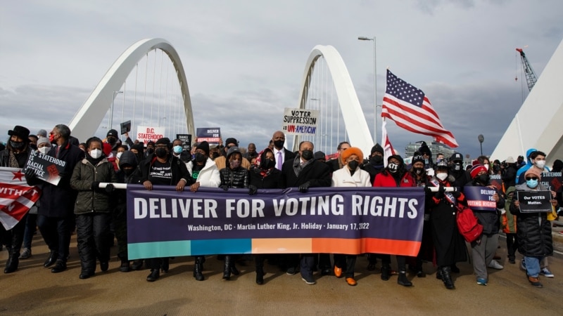 US Civil Rights Leaders Push for Voting Rights Overhaul