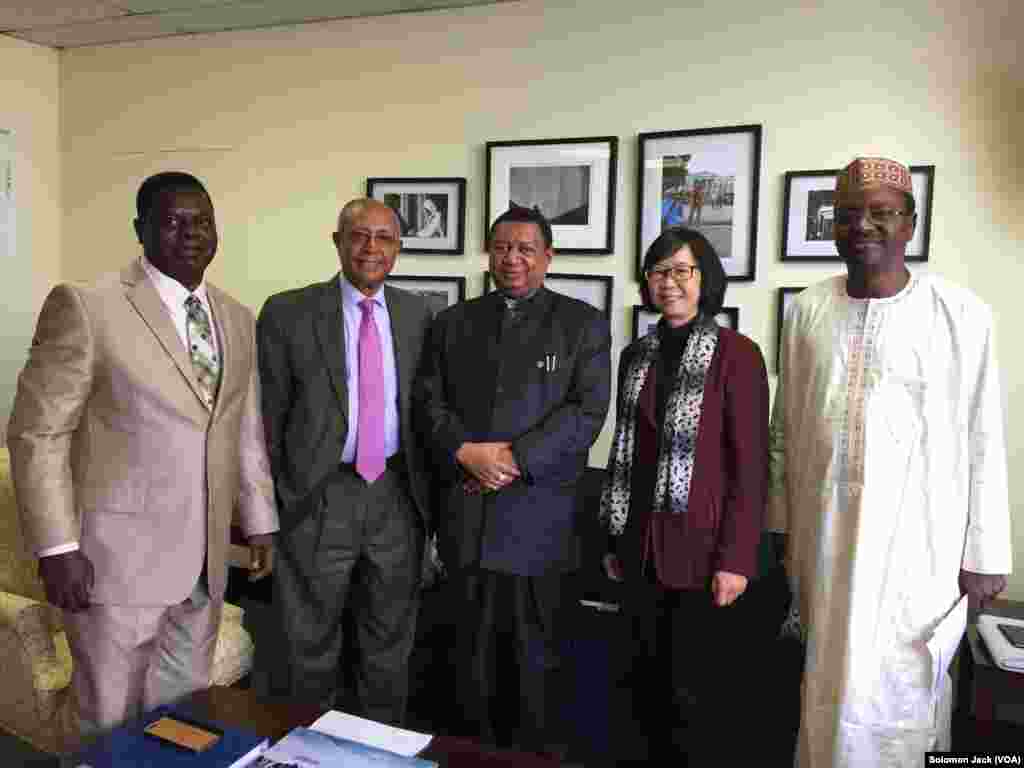 Ziyarar Babban Sakatare Janar Na Kungiyar OPEC Mohammad Sunusi Barkindo Muryar Amurka 