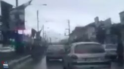 تصاویری از خیابان‌های خلوت نوشهر در روز راهپیمایی ۲۲ بهمن