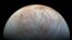 FILE - Jupiter's moon Europa is seen as created from images taken by NASA's Galileo spacecraft in the late 1990s, according to NASA, and obtained by Reuters, May 14, 2018.
