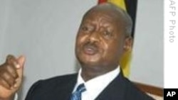 Rais Yoweri Museveni wa Uganda.