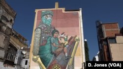 The Kadikoy murals have become famous across the city. The district is a renowned center opposition to the government.