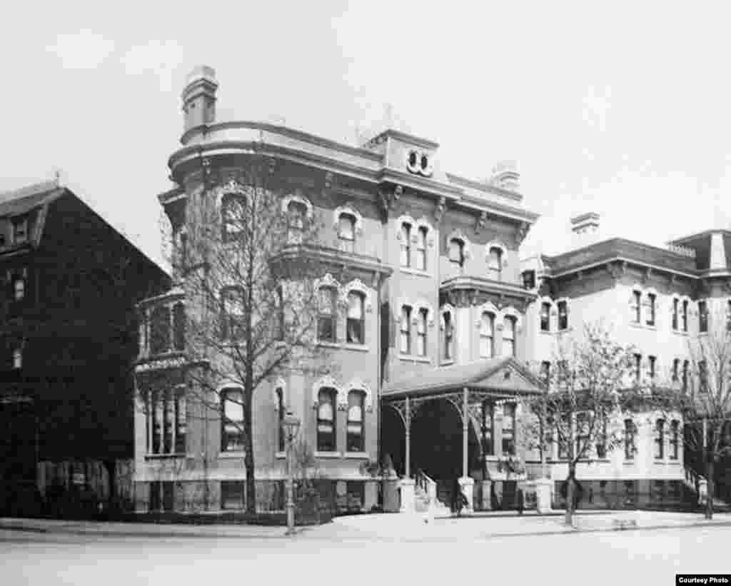 1900년대 초 미국 워싱턴 대한제국공사관 전경. (문화유산국민신탁 제공)