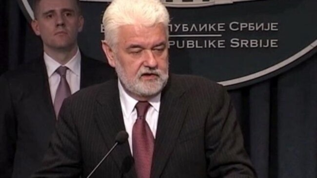 Premijer Crne Gore Igor Lukšić u prvoj zvaničnoj poseti Beogradu
