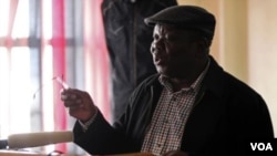 MDC leader Morgan Tsvangirai.