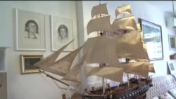 Стружанецот Даме Затуроски, изработил копија на најстариот брод во светот во сопстевност на американската морнарица