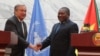 António Guterres e Filipe Nyusi em Maputo