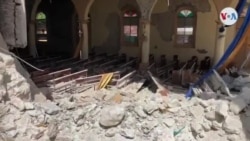 Haití videos terremoto daño iglesia 