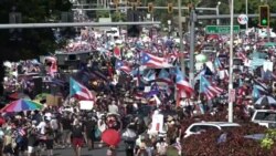 Histórica protesta contra el gobernador de Puerto Rico