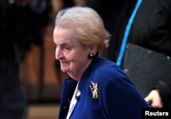 Mantan Menteri Luar Negeri AS Madeleine Albright menghadiri Konferensi Keamanan Munich di Munich, Jerman 16 Februari 2019. (Foto: REUTERS)