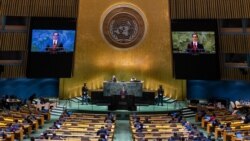 유엔 총회 진행 현장 (자료 사진)