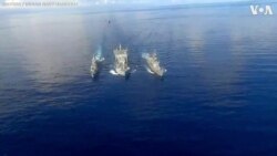 Indian, American, Japanese Warships Participate in Naval Exercises
