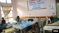 Malawian women at a UNFPA funded fistula camp, Zomba Central Hospital, Blantyre, Malawi (Lameck Masina for VOA).