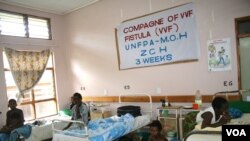 Malawian women at a UN funded fistula camp in Blantyre, Malawi. (Lameck Masina for VOA)