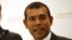 FILE - Former Maldives president Mohamed Nasheed speaks during a press conference in London, Jan. 25, 2016.