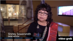 Shirley Sowermsith, Dene Nation. (Foto: Videograb)