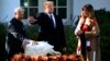 Trump Grants Pardons to Turkeys Peas and Carrots 