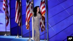 Singer Katy Perry performs