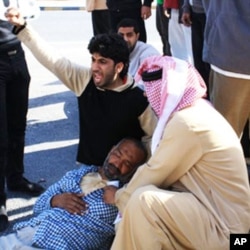 Un manifestant blessé à Diraz,le 14 février