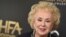 FILE - Doris Roberts arrives at the Hollywood Film Awards at the Beverly Hilton Hotel on Nov. 1, 2015, in Beverly Hills, Calif. 