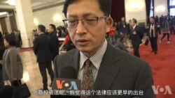 中国两会现场：代表委员看外商投资法 避谈结构性改革