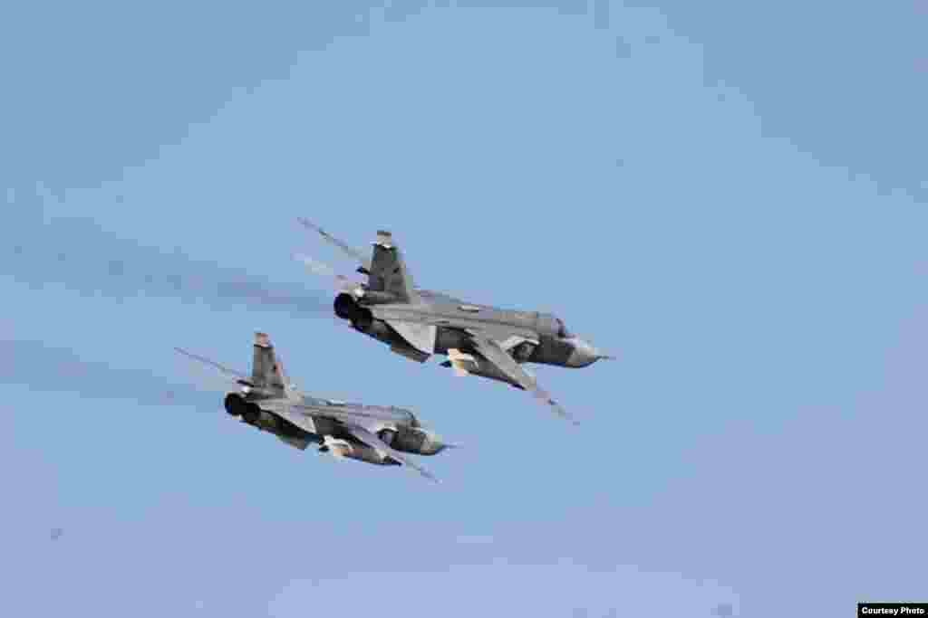 Image of Russian fly-over near guided-missile destroyer USS Donald Cook in Baltic Sea as provided by the U.S. Navy 6th Fleet.