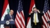Menteri Luar Negeri AS Mike Pompeo mengenakan masker wajah saat bersiap konferensi pers bersama dengan Menteri Luar Negeri Irak Fuad Hussein di Departemen Luar Negeri AS, Washington, 19 Agustus 2020. (Foto: Reuters)