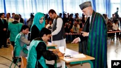 تصاویر مقامات دور دوم انتخابات افغانستان
