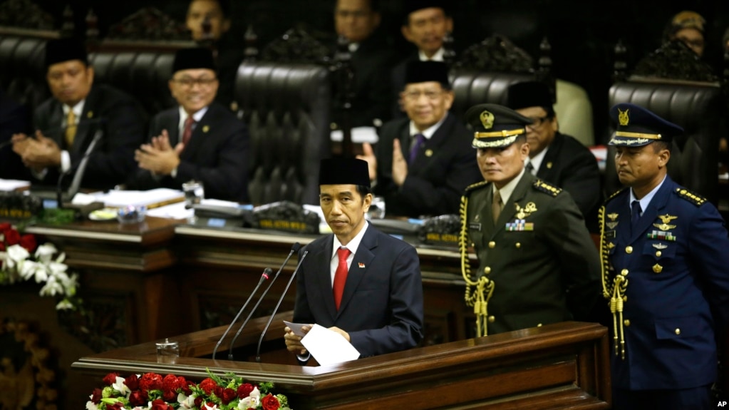 Jokowi Tuliskan Sendiri Pidato Pelantikan