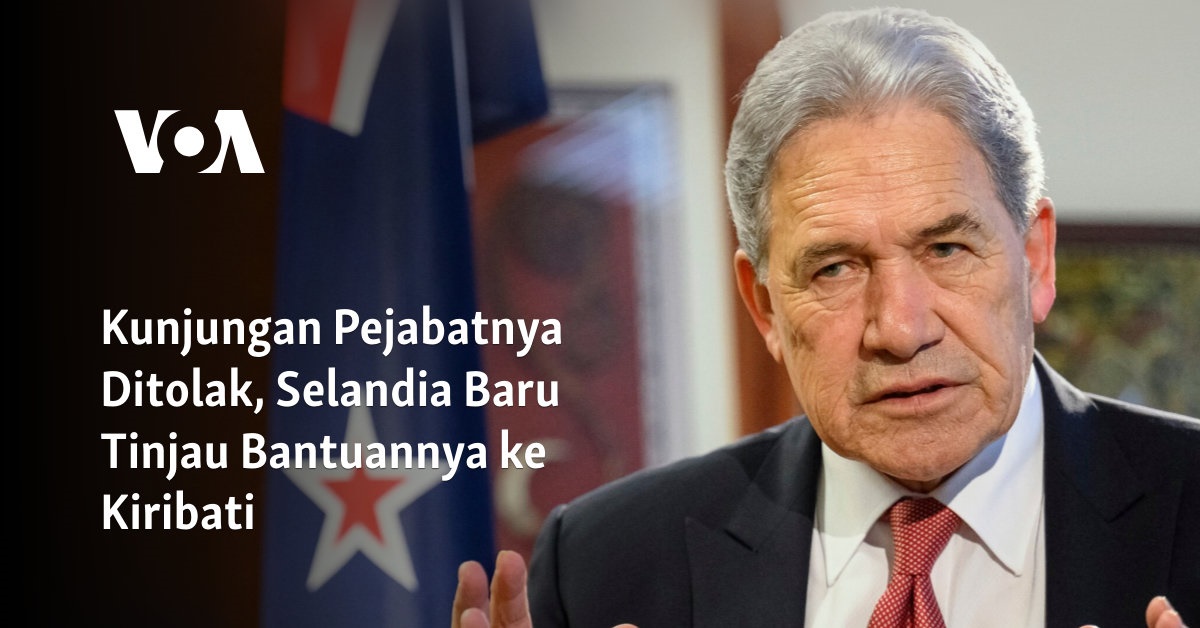 Kunjungan Pejabatnya Ditolak, Selandia Baru Tinjau Bantuannya ke Kiribati