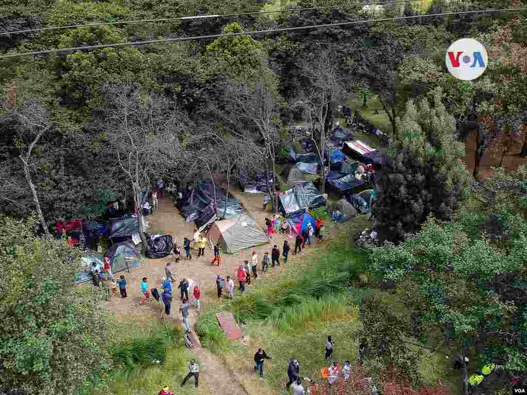 El lugar est&#225; muy cerca a una de las salidas de Bogot&#225; y hace parte del camino que lleva a la ciudad fronteriza de C&#250;cuta.