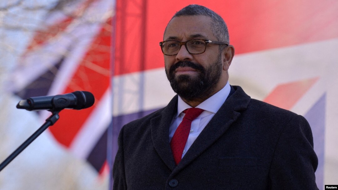 Ngoại trưởng Anh James Cleverly (ảnh tư liệu)