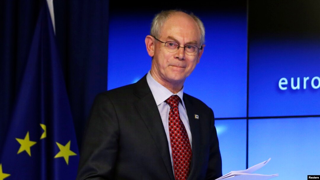 Presiden Dewan Eropa Herman Van Rompuy (Foto: dok).
