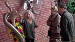 Artist Reinvents Herself After Near-Fatal Accident