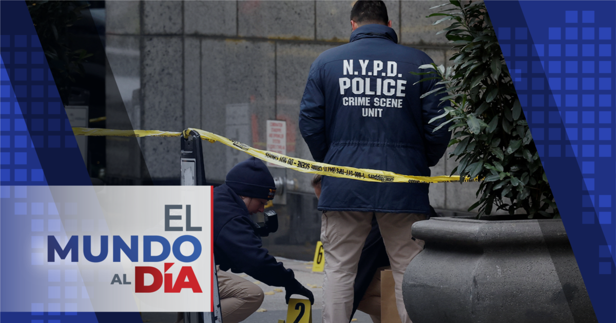 El Mundo al Día: Intensa búsqueda del asesino de ejecutivo en Manhattan