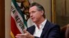 El gobernador de California, Gavin Newsom, durante una entrevista en Sacramento, California, el 8 de octubre de 2019. AP.