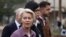 European Commission President Ursula von der Leyen visits an area affected by recent floods, as part of her Western Balkans tour, in Donja Jablanica, Bosnia and Herzegovina, Oct. 24, 2024.
