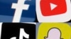 Kombinacija logoa socijalnih mreža (Foto: AP, arhiva)
