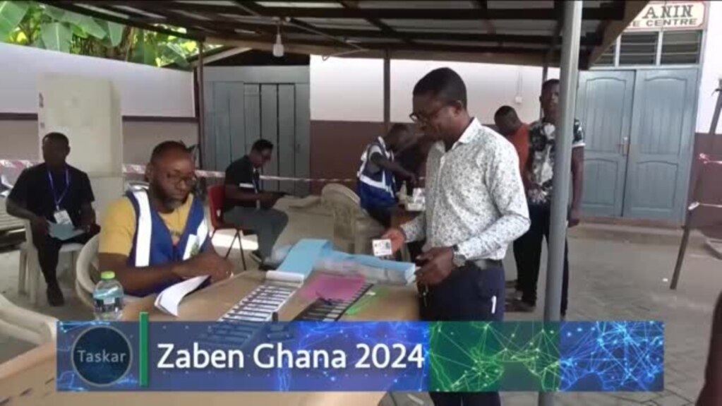 TASKAR VOA: Shirye-Shiryen Gudanar Da Babban Zaben Shugaban Kasar Ghana Na 2024