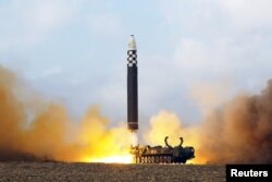 Shimoliy Koreya interkontinental ballistik raketa testi, 19-noyabr, 2022