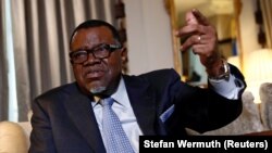 Sachigaro veSADC vari mutungamiri weNamibia, VaHage Geingob 