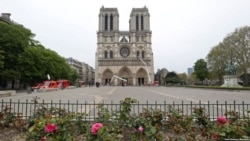 Notre Dame ဘုရားကျောင်း မီးလောင်မှု ၉ နာရီကျော်ကြာ ငြိမ်းသတ်ခဲ့ရ