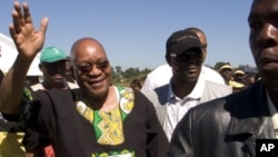 Prezida wa Afrika y'epfo, Jacob Zuma.