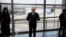 Israeli Prime Minister Benjamin Netanyahu prepares to give a statement at Ben Gurion International Airport, in Lod, near Tel Aviv, citing a need to maintain Israeli military superiority in the region, Aug 17, 2020.
