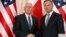 Вице-президент Майк Пенс и президент Польши Анжей Дуда. Варшава, Польша. 13 февраля 2019 г.