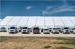 Instalaciones en Carrizo Spring, Texas. [Foto: Sergio Flores, The Washington Post]