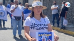 Génesis Herrera, una joven nicaragüense que se encuentra exiliada en Costa Rica. [Foto: VOA}