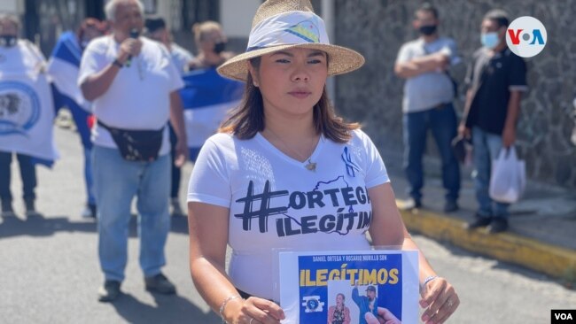 En Costa Rica reside una gran parte de los 100.000 nicaragüenses exiliados tras las protestas de 2018. Foto VOA.