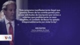 Fiscal general de Texas actúa contra el voto por correo